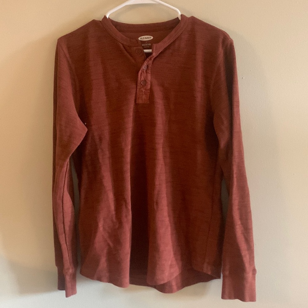 Img Sleeve Burnt Orange Shirt